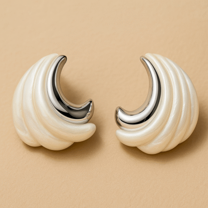 Moonlit Wave Earrings