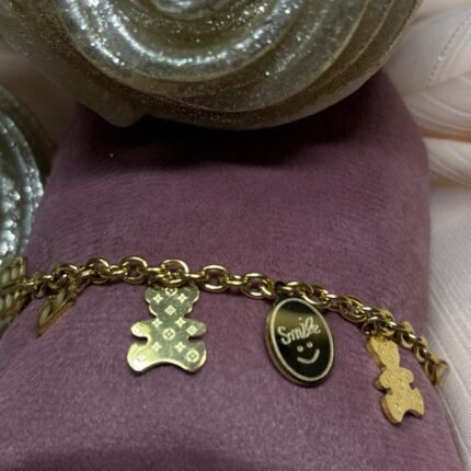 Golden Whimsy Charm Bracelet