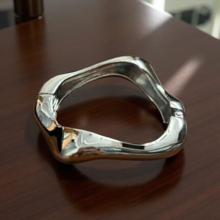 Molten Flow Cuff Bracelet
